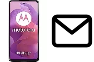 Richten Sie E-Mails auf dem Motorola Moto G24 ein