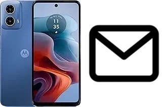 Richten Sie E-Mails auf dem Motorola Moto G34 ein