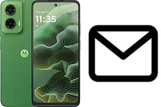 Richten Sie E-Mails auf dem Motorola Moto G35 ein