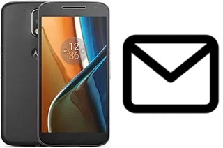 Richten Sie E-Mails auf dem Motorola Moto G4 ein