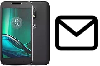 Richten Sie E-Mails auf dem Motorola Moto G4 Play ein