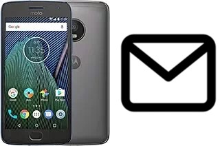 Richten Sie E-Mails auf dem Motorola Moto G5 Plus ein