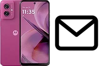 Richten Sie E-Mails auf dem Motorola Moto G55 ein