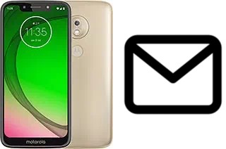 Richten Sie E-Mails auf dem Motorola Moto G7 Play ein