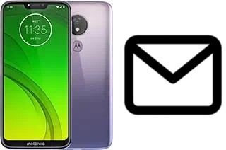 Richten Sie E-Mails auf dem Motorola Moto G7 Power ein