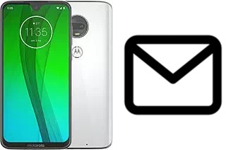 Richten Sie E-Mails auf dem Motorola Moto G7 ein