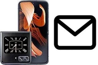 Richten Sie E-Mails auf dem Motorola Moto Razr 2022 ein