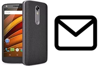 Richten Sie E-Mails auf dem Motorola Moto X Force ein