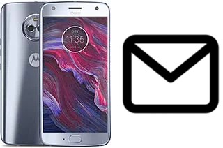 Richten Sie E-Mails auf dem Motorola Moto X4 ein