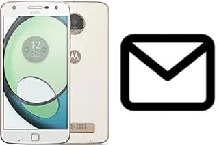 Richten Sie E-Mails auf dem Motorola Moto Z Play ein