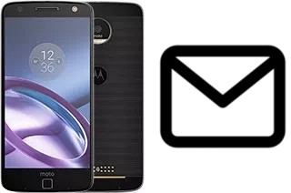 Richten Sie E-Mails auf dem Motorola Moto Z ein