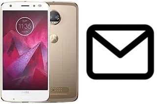 Richten Sie E-Mails auf dem Motorola Moto Z2 Force ein