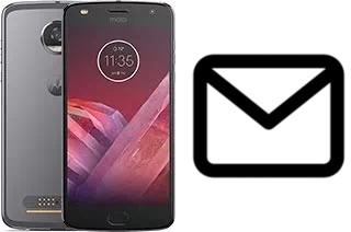 Richten Sie E-Mails auf dem Motorola Moto Z2 Play ein