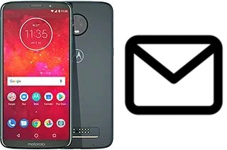 Richten Sie E-Mails auf dem Motorola Moto Z3 Play ein