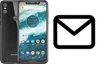 Richten Sie E-Mails auf dem Motorola One (P30 Play) ein