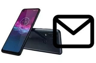 Richten Sie E-Mails auf dem Motorola One Action ein