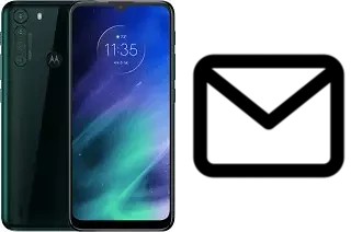 Richten Sie E-Mails auf dem Motorola One Fusion ein