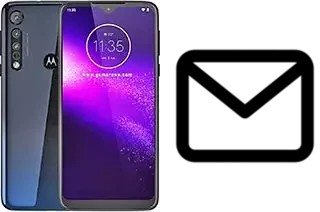 Richten Sie E-Mails auf dem Motorola One Macro ein