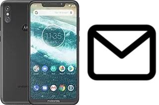 Richten Sie E-Mails auf dem Motorola One Power (P30 Note) ein