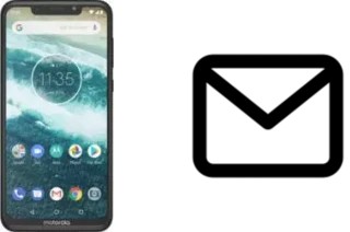 Richten Sie E-Mails auf dem Motorola One Power ein