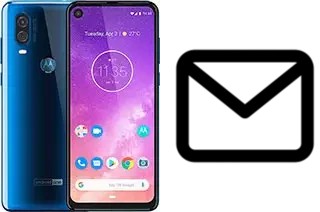 Richten Sie E-Mails auf dem Motorola One Vision ein