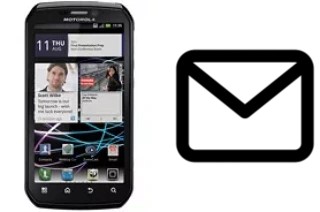 Richten Sie E-Mails auf dem Motorola Photon 4G MB855 ein