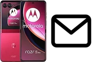 Richten Sie E-Mails auf dem Motorola Razr 40 Ultra ein