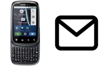 Richten Sie E-Mails auf dem Motorola SPICE XT300 ein