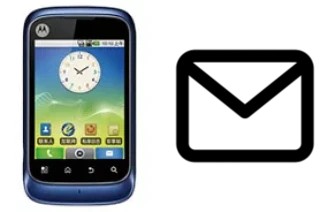 Richten Sie E-Mails auf dem Motorola XT301 ein