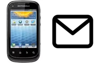 Richten Sie E-Mails auf dem Motorola XT319 ein