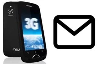 Richten Sie E-Mails auf dem NIU Niutek 3G 3.5 N209 ein