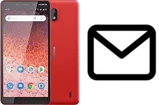 Richten Sie E-Mails auf dem Nokia 1 Plus ein