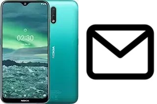 Richten Sie E-Mails auf dem Nokia 2.3 ein