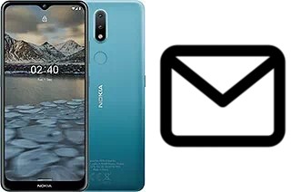 Richten Sie E-Mails auf dem Nokia 2.4 ein