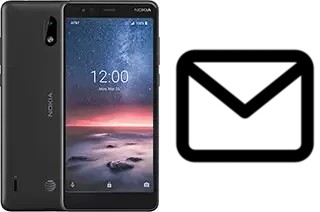 Richten Sie E-Mails auf dem Nokia 3.1 A ein