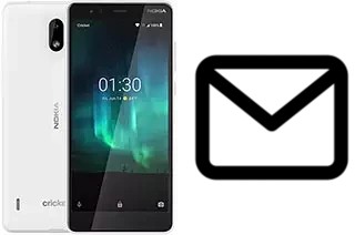 Richten Sie E-Mails auf dem Nokia 3.1 C ein