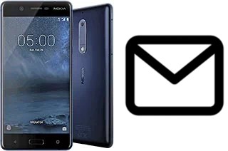 Richten Sie E-Mails auf dem Nokia 5 ein