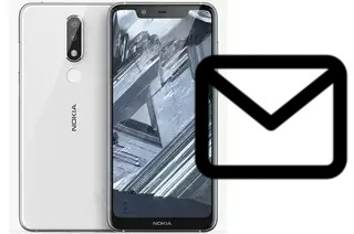 Richten Sie E-Mails auf dem Nokia 5.1 Plus ein