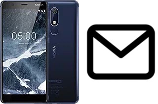 Richten Sie E-Mails auf dem Nokia 5.1 ein