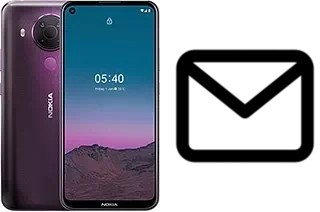 Richten Sie E-Mails auf dem Nokia 5.4 ein