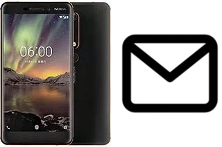 Richten Sie E-Mails auf dem Nokia 6.1 ein