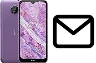 Richten Sie E-Mails auf dem Nokia C10 ein
