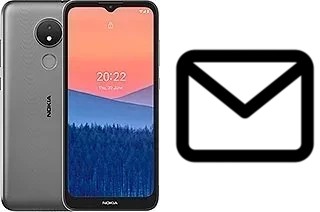 Richten Sie E-Mails auf dem Nokia C21 ein