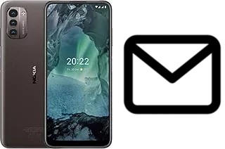 Richten Sie E-Mails auf dem Nokia G21 ein