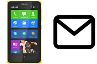 Richten Sie E-Mails auf dem Nokia X ein