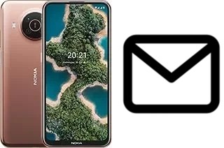 Richten Sie E-Mails auf dem Nokia X20 ein
