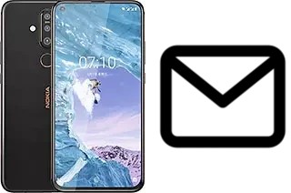 Richten Sie E-Mails auf dem Nokia X71 ein