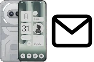 Richten Sie E-Mails auf dem Nothing Phone (2a) Plus ein