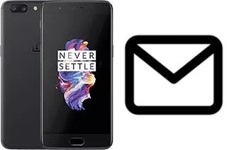 Richten Sie E-Mails auf dem OnePlus 5 ein