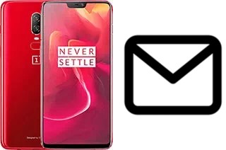 Richten Sie E-Mails auf dem OnePlus 6 ein